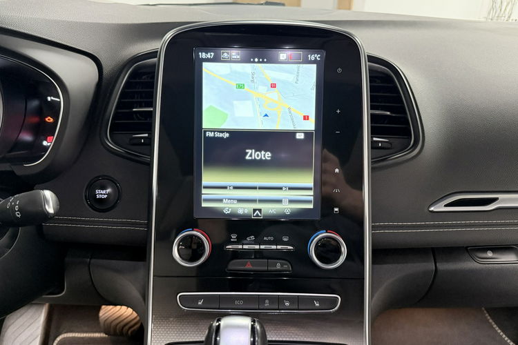 Renault Scenic 1.7 DCi 150KM INITIALE PARIS Navi Skóry FullLed HandsFree HeadUp Lift zdjęcie 20