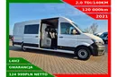 Volkswagen Crafter L4H2 124999zł NETTO Brygadówka 6 osób 2.0TDi/140KM zdjęcie 1