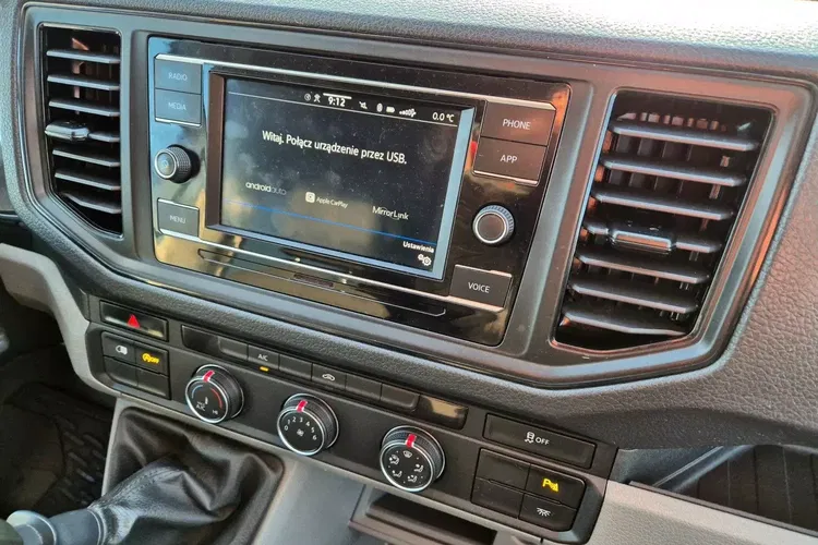 Volkswagen Crafter L4H2 124999zł NETTO Brygadówka 6 osób 2.0TDi/140KM zdjęcie 25