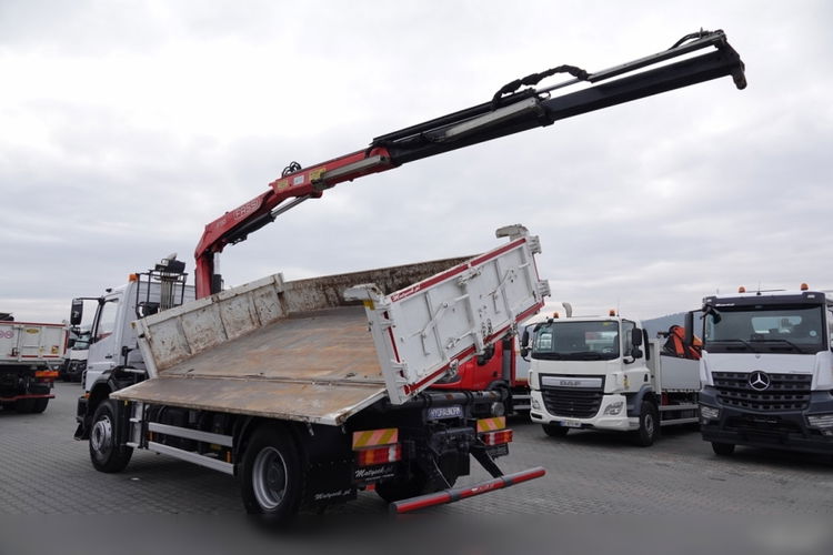 Mercedes AXOR 1829 / 4X2 / WYWROTKA + HDS / HYDROBURTA / FASSI F110 / MANUAL / NOWE OPONY  zdjęcie 10