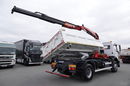 Mercedes AXOR 1829 / 4X2 / WYWROTKA + HDS / HYDROBURTA / FASSI F110 / MANUAL / NOWE OPONY  zdjęcie 12
