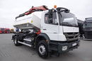 Mercedes AXOR 1829 / 4X2 / WYWROTKA + HDS / HYDROBURTA / FASSI F110 / MANUAL / NOWE OPONY  zdjęcie 14