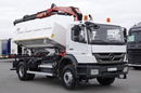 Mercedes AXOR 1829 / 4X2 / WYWROTKA + HDS / HYDROBURTA / FASSI F110 / MANUAL / NOWE OPONY  zdjęcie 15