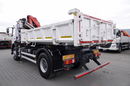 Mercedes AXOR 1829 / 4X2 / WYWROTKA + HDS / HYDROBURTA / FASSI F110 / MANUAL / NOWE OPONY  zdjęcie 18