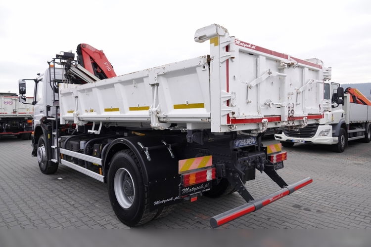 Mercedes AXOR 1829 / 4X2 / WYWROTKA + HDS / HYDROBURTA / FASSI F110 / MANUAL / NOWE OPONY  zdjęcie 18
