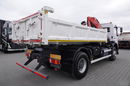 Mercedes AXOR 1829 / 4X2 / WYWROTKA + HDS / HYDROBURTA / FASSI F110 / MANUAL / NOWE OPONY  zdjęcie 20