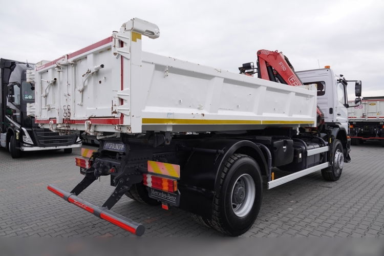 Mercedes AXOR 1829 / 4X2 / WYWROTKA + HDS / HYDROBURTA / FASSI F110 / MANUAL / NOWE OPONY  zdjęcie 20