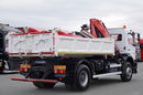 Mercedes AXOR 1829 / 4X2 / WYWROTKA + HDS / HYDROBURTA / FASSI F110 / MANUAL / NOWE OPONY  zdjęcie 21