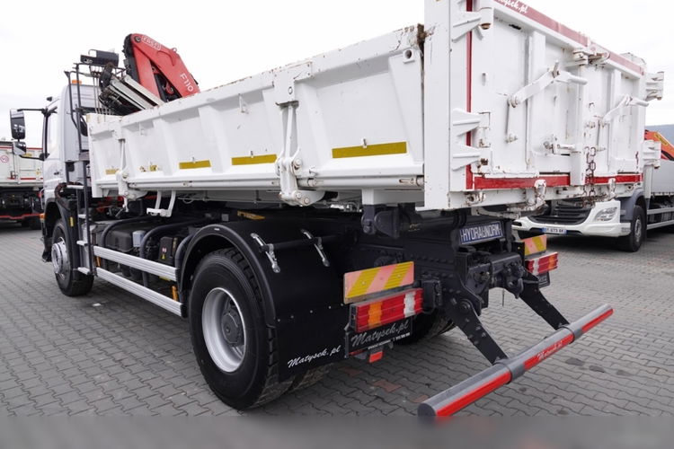 Mercedes AXOR 1829 / 4X2 / WYWROTKA + HDS / HYDROBURTA / FASSI F110 / MANUAL / NOWE OPONY  zdjęcie 28