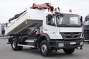 Mercedes AXOR 1829 / 4X2 / WYWROTKA + HDS / HYDROBURTA / FASSI F110 / MANUAL / NOWE OPONY  zdjęcie 7