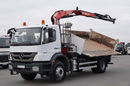 Mercedes AXOR 1829 / 4X2 / WYWROTKA + HDS / HYDROBURTA / FASSI F110 / MANUAL / NOWE OPONY  zdjęcie 8