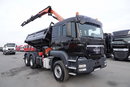 MAN TGS 26.360 / 6X4 / WYWROTKA + HDS PALFINGER PK18002 EH B / UDŹWIG 6000KG / BORDMATIC / OPONY 100% / EURO 5  zdjęcie 14