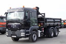 MAN TGS 26.360 / 6X4 / WYWROTKA + HDS PALFINGER PK18002 EH B / UDŹWIG 6000KG / BORDMATIC / OPONY 100% / EURO 5  zdjęcie 16