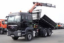 MAN TGS 26.360 / 6X4 / WYWROTKA + HDS PALFINGER PK18002 EH B / UDŹWIG 6000KG / BORDMATIC / OPONY 100% / EURO 5  zdjęcie 1
