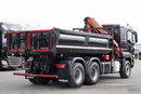 MAN TGS 26.360 / 6X4 / WYWROTKA + HDS PALFINGER PK18002 EH B / UDŹWIG 6000KG / BORDMATIC / OPONY 100% / EURO 5  zdjęcie 21