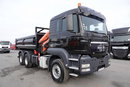 MAN TGS 26.360 / 6X4 / WYWROTKA + HDS PALFINGER PK18002 EH B / UDŹWIG 6000KG / BORDMATIC / OPONY 100% / EURO 5  zdjęcie 22