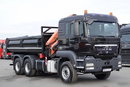 MAN TGS 26.360 / 6X4 / WYWROTKA + HDS PALFINGER PK18002 EH B / UDŹWIG 6000KG / BORDMATIC / OPONY 100% / EURO 5  zdjęcie 23