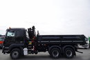 MAN TGS 26.360 / 6X4 / WYWROTKA + HDS PALFINGER PK18002 EH B / UDŹWIG 6000KG / BORDMATIC / OPONY 100% / EURO 5  zdjęcie 27