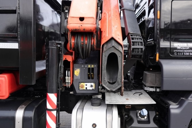 MAN TGS 26.360 / 6X4 / WYWROTKA + HDS PALFINGER PK18002 EH B / UDŹWIG 6000KG / BORDMATIC / OPONY 100% / EURO 5  zdjęcie 35