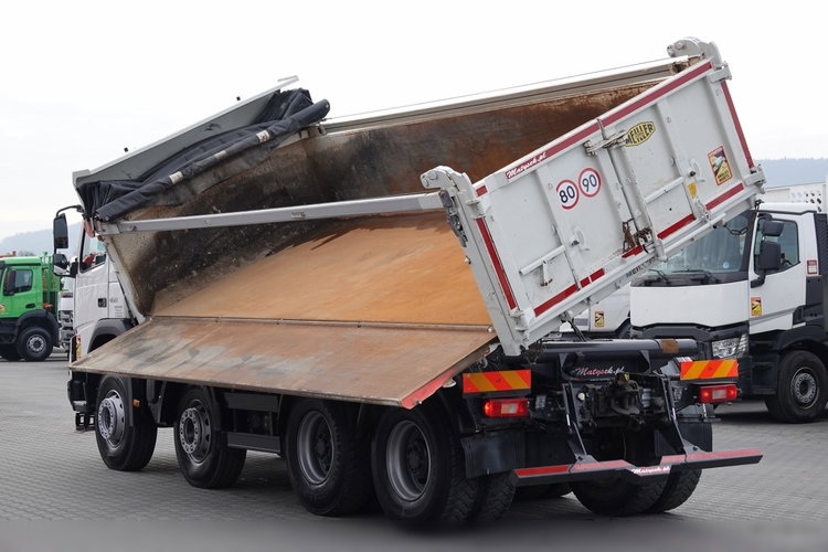 Volvo FMX 460 / 8X4 / WYWROTKA / HYDROBURTA / MEILLER KIPPER / BODRMATIC / EURO 6 zdjęcie 12