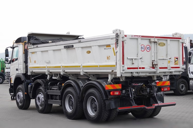 Volvo FMX 460 / 8X4 / WYWROTKA / HYDROBURTA / MEILLER KIPPER / BODRMATIC / EURO 6 zdjęcie 20