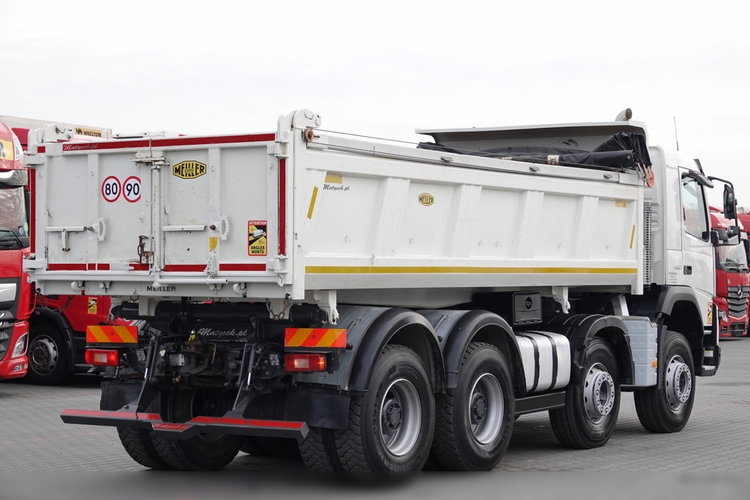 Volvo FMX 460 / 8X4 / WYWROTKA / HYDROBURTA / MEILLER KIPPER / BODRMATIC / EURO 6 zdjęcie 22