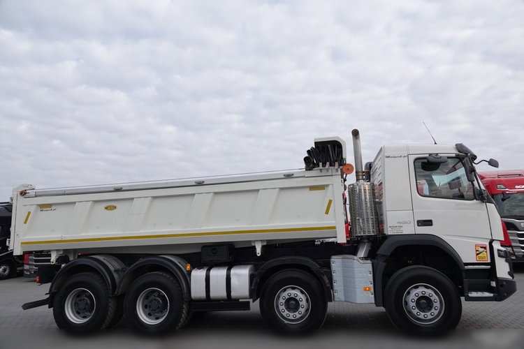 Volvo FMX 460 / 8X4 / WYWROTKA / HYDROBURTA / MEILLER KIPPER / BODRMATIC / EURO 6 zdjęcie 33