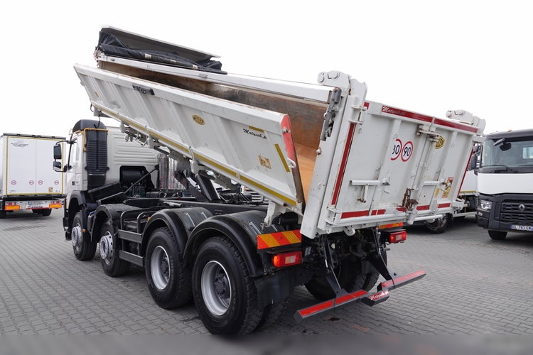 Volvo FMX 460 / 8X4 / WYWROTKA / HYDROBURTA / MEILLER KIPPER / BODRMATIC / EURO 6 zdjęcie 3
