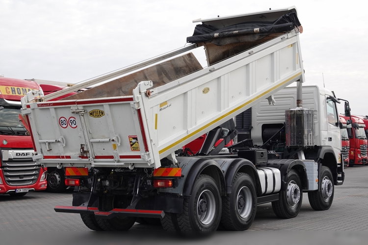 Volvo FMX 460 / 8X4 / WYWROTKA / HYDROBURTA / MEILLER KIPPER / BODRMATIC / EURO 6 zdjęcie 6