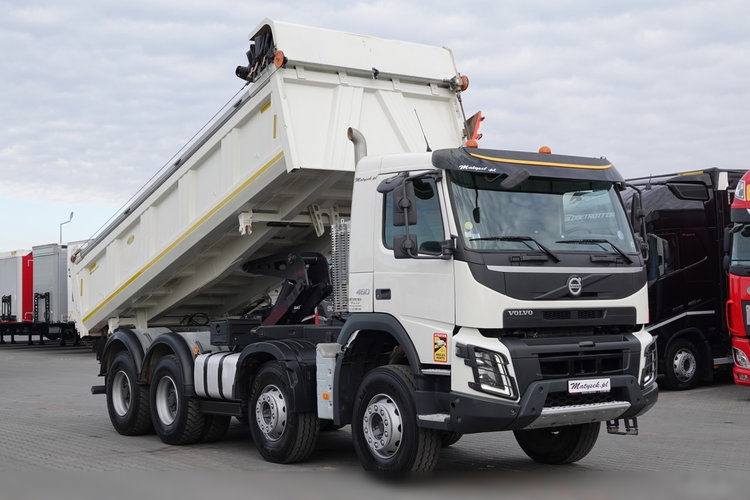 Volvo FMX 460 / 8X4 / WYWROTKA / HYDROBURTA / MEILLER KIPPER / BODRMATIC / EURO 6 zdjęcie 8