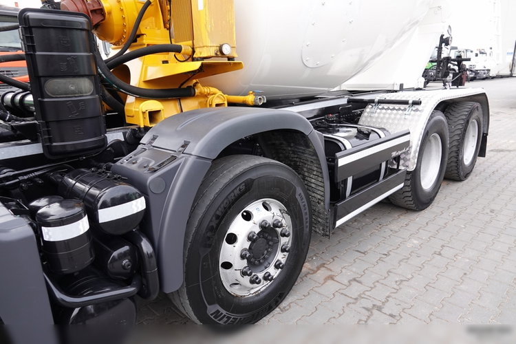 MAN TGS 32.480 / 8X4 / BETONOMIESZARKA / GRUSZKA 9M3 / UAL / EURO 6 zdjęcie 10