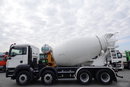 MAN TGS 32.480 / 8X4 / BETONOMIESZARKA / GRUSZKA 9M3 / UAL / EURO 6 zdjęcie 11