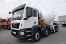 MAN TGS 32.480 / 8X4 / BETONOMIESZARKA / GRUSZKA 9M3 / UAL / EURO 6 zdjęcie 2