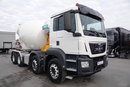 MAN TGS 32.480 / 8X4 / BETONOMIESZARKA / GRUSZKA 9M3 / UAL / EURO 6 zdjęcie 7