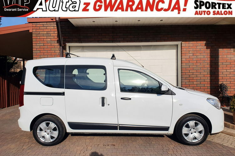 Dacia Dokker TYLKO 73 tys km 1.6SCE 102KM, Laureate, Salon PL Serwis ASO, F.VAT23%, zdjęcie 7
