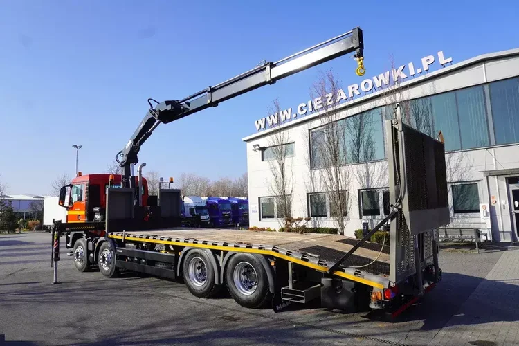 MAN TGS 35.3608×2 / HDS HIAB 166 E-2 6500 kg / Laweta / 4 oś podnoszona zdjęcie 16
