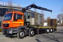 MAN TGS 35.3608×2 / HDS HIAB 166 E-2 6500 kg / Laweta / 4 oś podnoszona zdjęcie 3