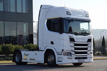 Scania R 450 / RETARDER / KLIMA POSTOJOWA / OPONY 100% / PO KONTRAKCIE SERWISOWYM