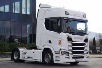 Scania R 450 / RETARDER / KLIMA POSTOJOWA / OPONY 100% / PO KONTRAKCIE SERWISOWYM