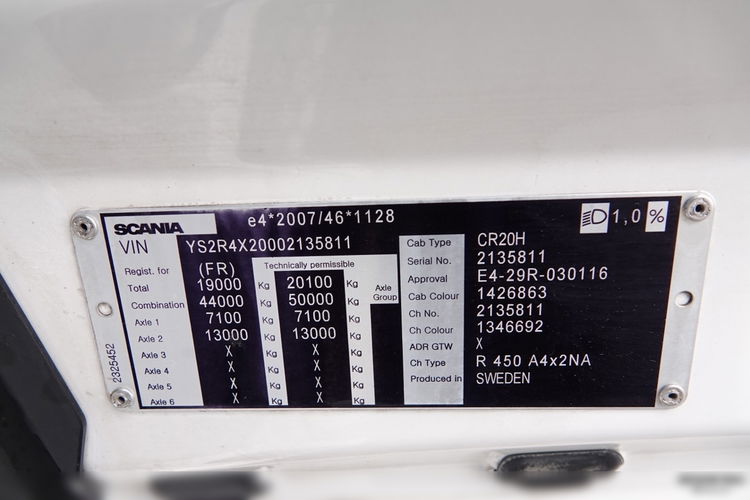 Scania R 450 / RETARDER / KLIMA POSTOJOWA / OPONY 100% / PO KONTRAKCIE SERWISOWYM zdjęcie 37
