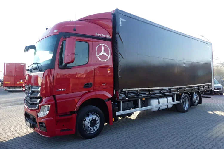 Mercedes ACTROS 2543 / 6x2 / FIRANKA 8.20m / EURO 6 / zdjęcie 2