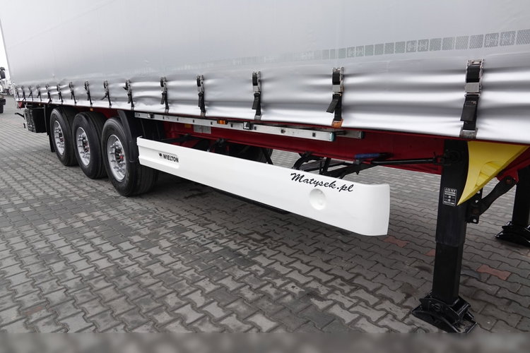 Wielton FIRANKA MULDA DO STALI - 9 M / COILMULDA / OŚ PODNOSZONA / SAF / MAŁO UŻYWANA zdjęcie 9