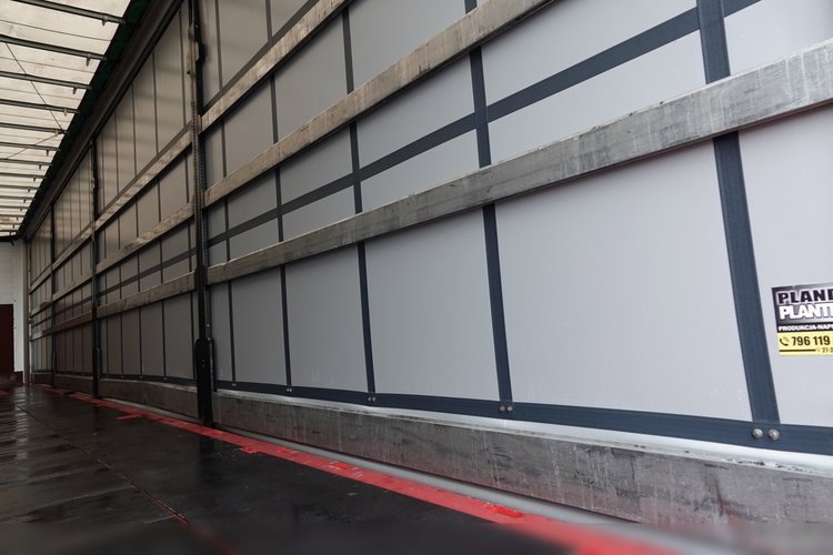 Wielton FIRANKA MULDA DO STALI - 9 M / COILMULDA / OŚ PODNOSZONA / SAF / MAŁO UŻYWANA zdjęcie 17