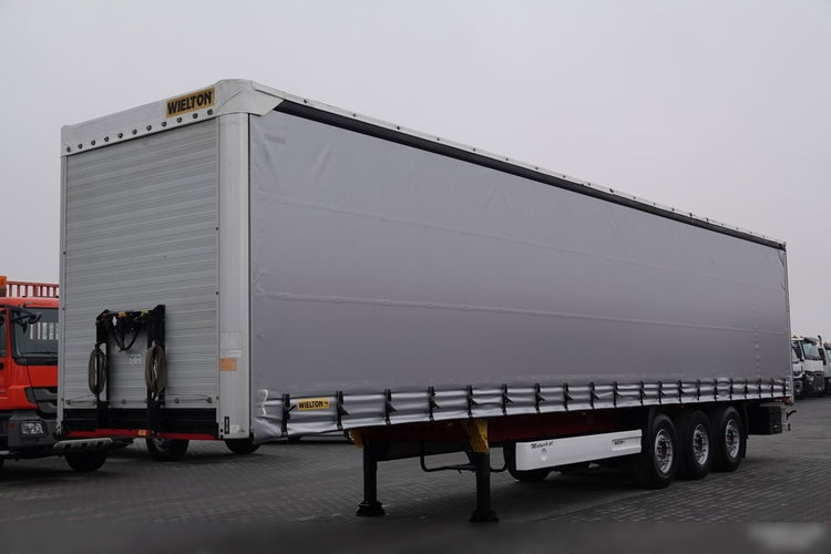 Wielton FIRANKA MULDA DO STALI - 9 M / COILMULDA / OŚ PODNOSZONA / SAF / MAŁO UŻYWANA zdjęcie 1