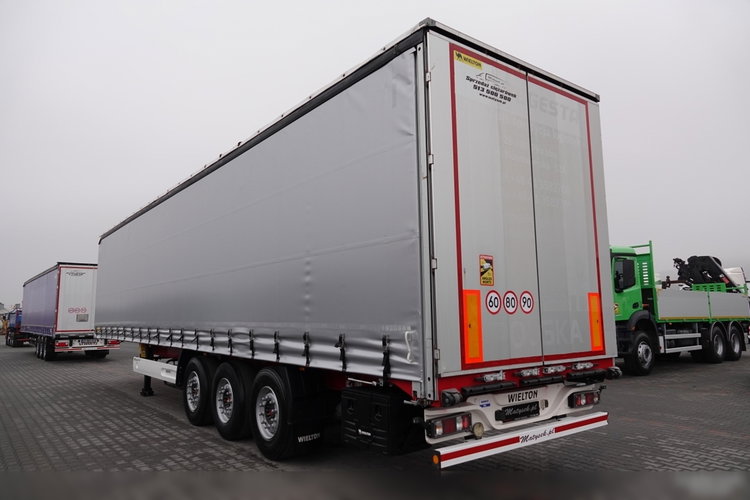 Wielton FIRANKA MULDA DO STALI - 9 M / COILMULDA / OŚ PODNOSZONA / SAF / MAŁO UŻYWANA zdjęcie 3