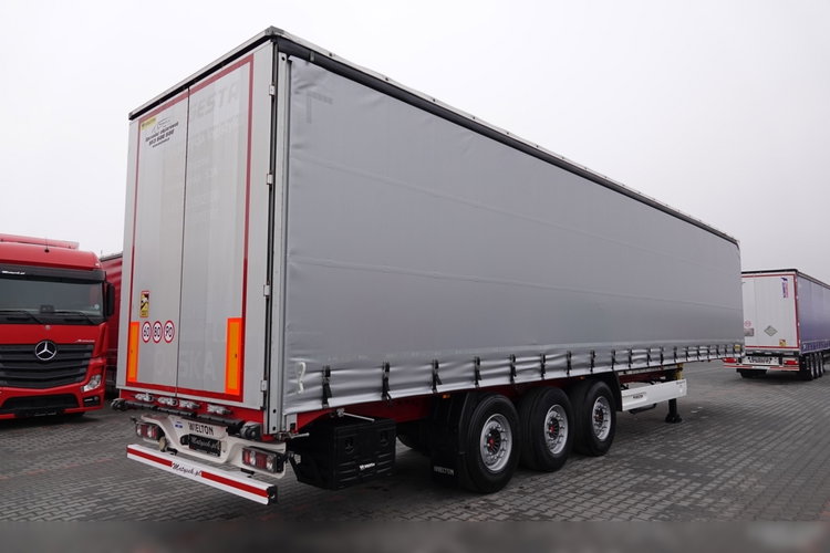 Wielton FIRANKA MULDA DO STALI - 9 M / COILMULDA / OŚ PODNOSZONA / SAF / MAŁO UŻYWANA zdjęcie 5