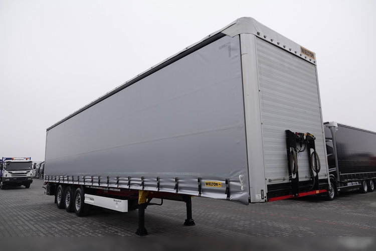 Wielton FIRANKA MULDA DO STALI - 9 M / COILMULDA / OŚ PODNOSZONA / SAF / MAŁO UŻYWANA zdjęcie 7