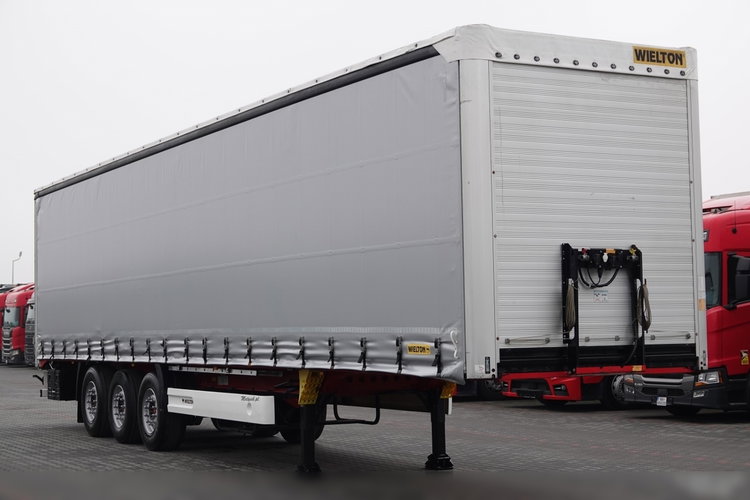 Wielton FIRANKA MULDA DO STALI - 9 M / COILMULDA / OŚ PODNOSZONA / SAF / MAŁO UŻYWANA zdjęcie 8