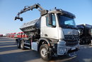 Mercedes AROCS 2640 / 6x4 / WYWROTKA / HYDROBURTA / + HDS HIAB 144 B-3 / STEROWANIE RADIOWE / ROTATOR / ŁYCHA / EURO 6 / MEILLER KIPER  zdjęcie 11