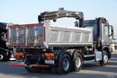 Mercedes AROCS 2640 / 6x4 / WYWROTKA / HYDROBURTA / + HDS HIAB 144 B-3 / STEROWANIE RADIOWE / ROTATOR / ŁYCHA / EURO 6 / MEILLER KIPER  zdjęcie 19